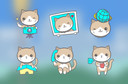 萌宠吉他猫