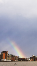 Rainbow Goldfinch Dock and the Thames River