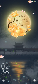 花圆月好