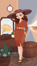 Elegant girl