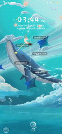 海蓝见鲸