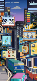 City night scene