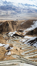 Kashgar panlong ancient road