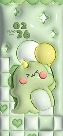 Green Dino 3D