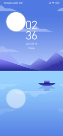Boat and moonlight