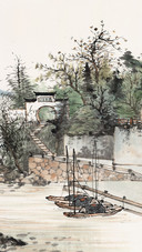 扬波山水 卧以游之