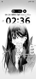 黑白漫画 樱花少女