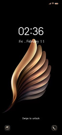 Gold feather