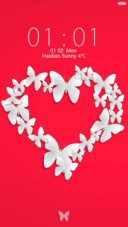  IN Butterfly Heart