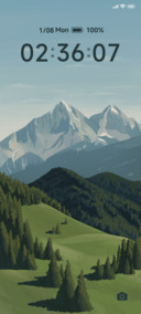 Mountain mirror