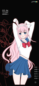 萌兔少女摇