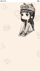 韩系可爱美女【动态+原创+自由桌面】