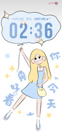 涂鸦女孩 简约多图