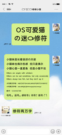 OS可爱猫的迷你修符