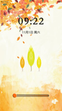 秋 叶 女孩