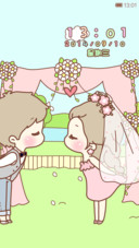 丢丢呆呆的浪漫婚礼