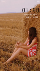 麦田的回忆（自定义锁屏）