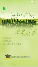 Never say goodbye（自由桌面+自定义锁屏壁纸）