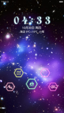 荧光蜂窝（双锁屏-自定义锁屏~自由桌面）