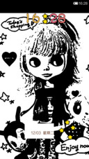 版画酷girl