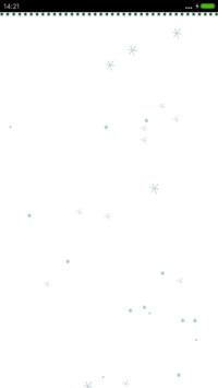 3D飘雪 圣诞节 爱心麋鹿
