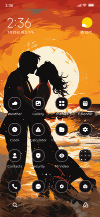 Couple Beach