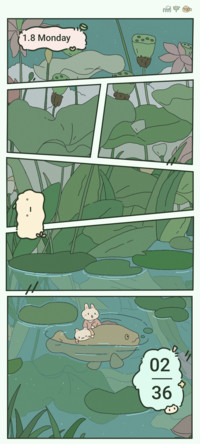 cute simple pond
