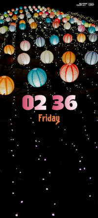 colorful lantern