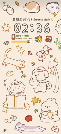 涂鸦小动物上色