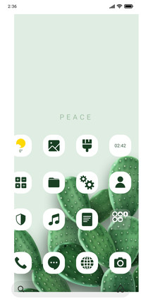 Closeup Cactus Modern_3MDS