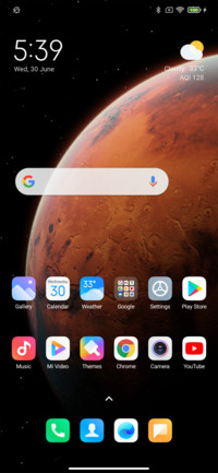 Screen Layout 6x6