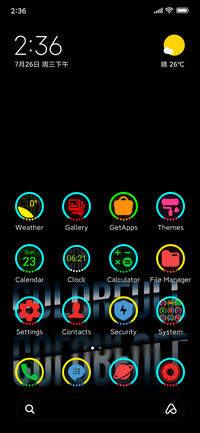ColorfullClock