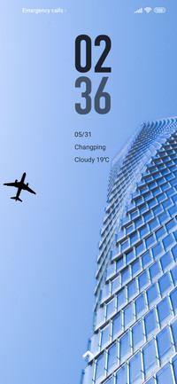 building plane