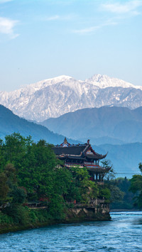 Dujiangyan irrigation project baopingkou