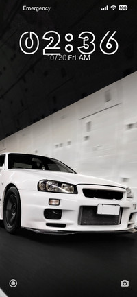White Car