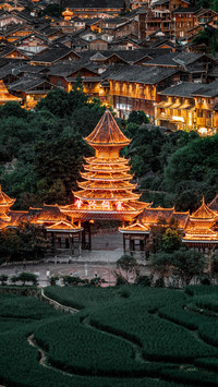 A good place for spring festival
