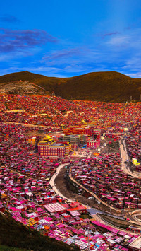 丁真的家乡美景