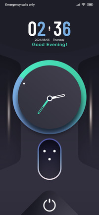 Shining widget