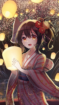夜市灯火