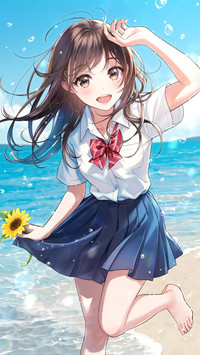 海边少女
