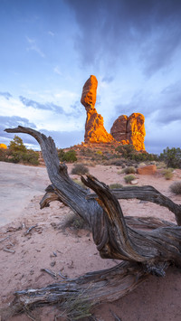 The magnificent scenery of Arches National Park