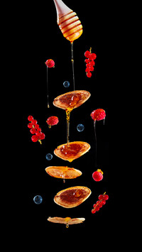 Delicious double fruit muffins
