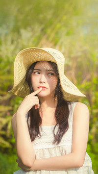 暖暖的女子