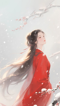 雪梅映红妆