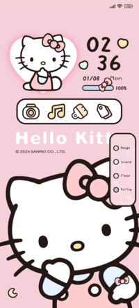 Hello Kitty pink