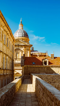 Amazing view of Dubrovnik old town