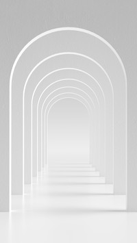 Minimalist aesthetics of white buildings 2