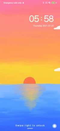 Sunrise sunset
