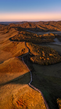 Autumn Morning on the Dam