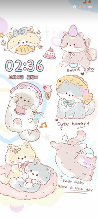 猫咪棉花糖双界面
